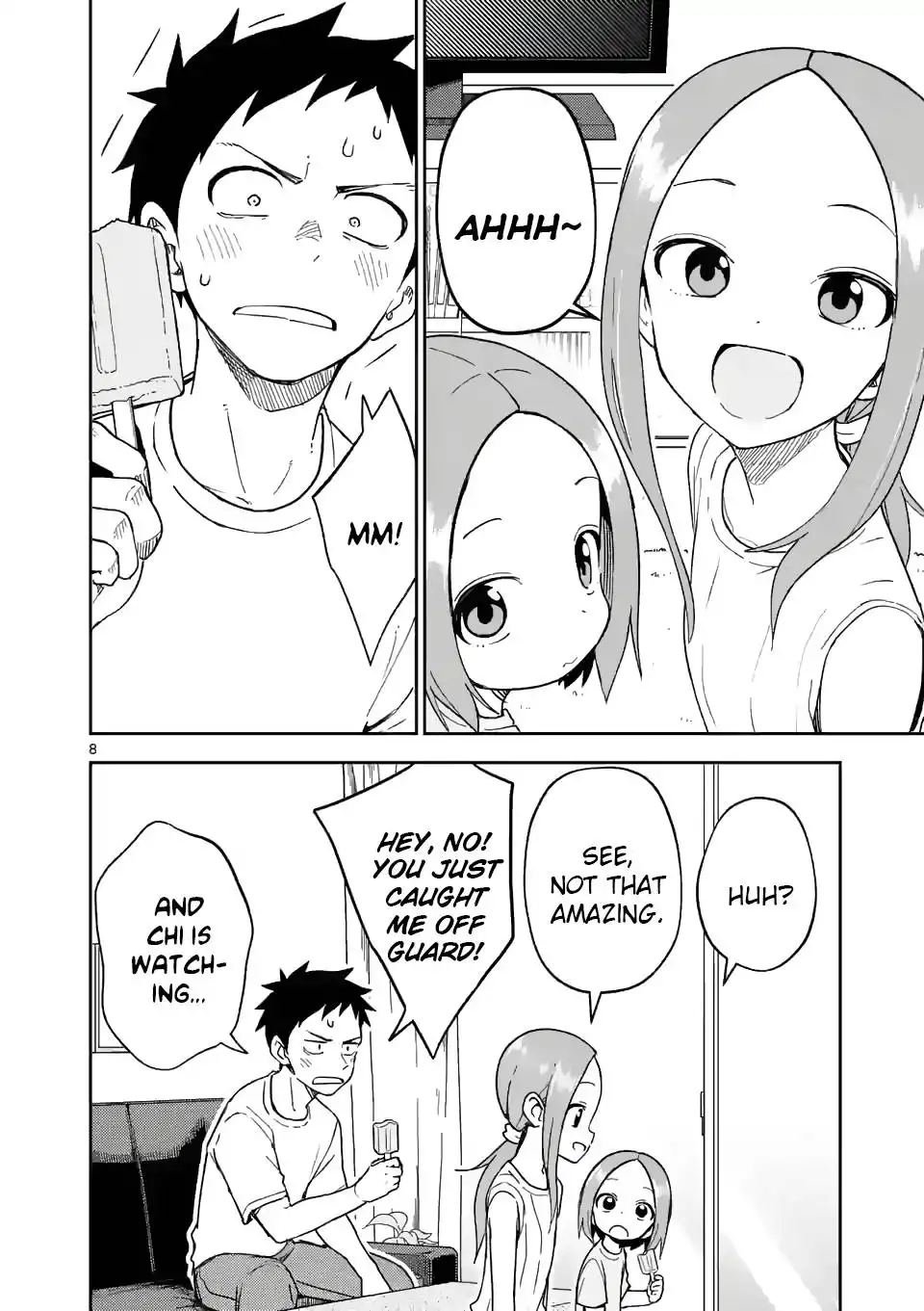 Karakai Jouzu no (Moto) Takagi-san Chapter 194 8